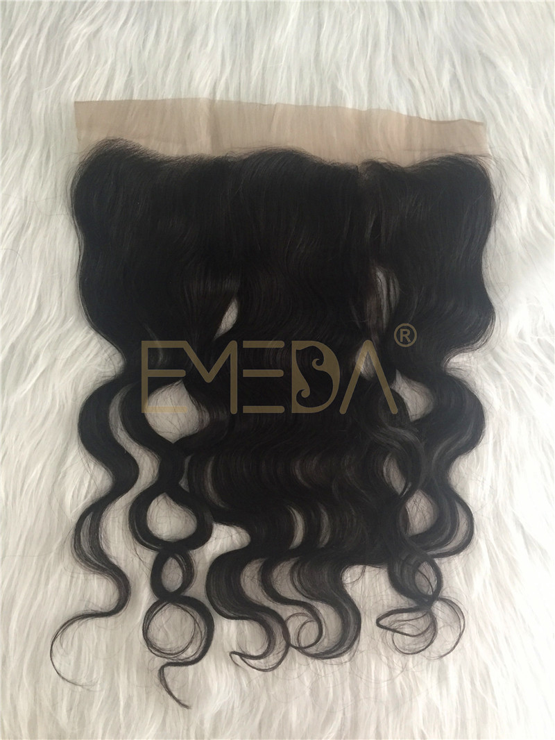 Lace  frontal hair virgin hair bundles with lace front with  baby hair YL253